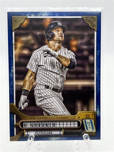 Topps Gypsy Queen Blue Brett Gardner For Sale Online