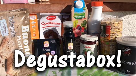 DEGUSTABOX Gennaio 2018 CODICE SCONTO MARINAE 340 R YouTube