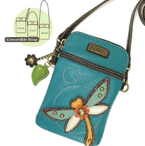 Charming Chala Daring Dragonfly Cell Phone Purse Mini Crossbody Bag