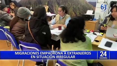 Migraciones Inicia Proceso De Empadronamiento A Extranjeros En