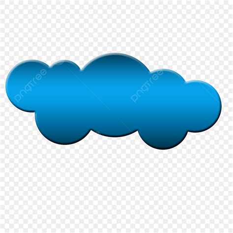 Blue Cloud Clipart Vector, Download, Free, Clouds PNG Transparent ...