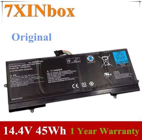 7xinbox 14 4v 45wh 3150mah Original Fpcbp372 Fmvnbp220 Laptop Battery