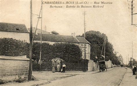 Caf S Et Restaurants Carri Res Sous Bois Site De Memoire De Maisons