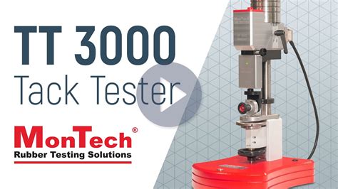 MonTech TT 3000 Tack Tester YouTube