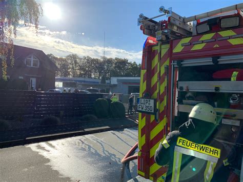 EB 689 Feuer 3 Wohnungsbrand Im Keller OT Holzhausen Feuerwehr