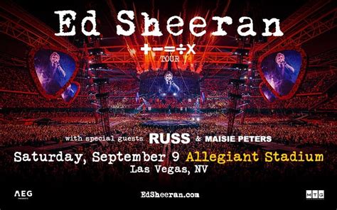 Ed Sheeran +–=÷x Tour | Allegiant Stadium