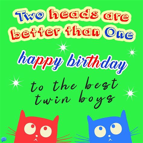 Birthday Wishes For Twins 70 Messages