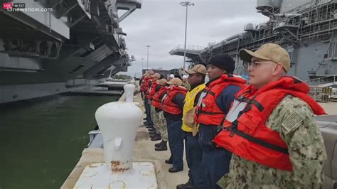 Uss Gerald R Ford Strike Group S Deployment Is Extended