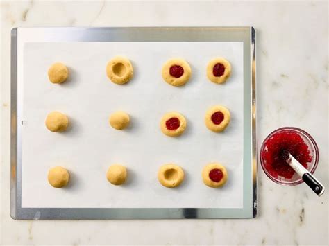 Jam Filled Butter Cookies Recipe