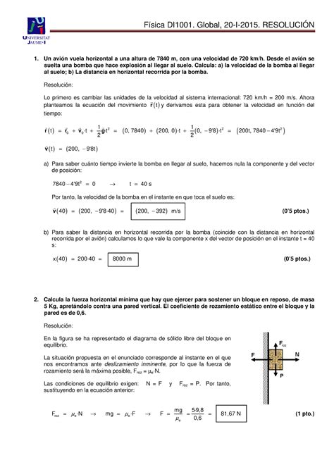 Exam January Questions And Answers F Sica Di Global I