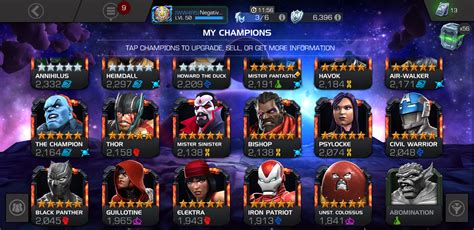 Who To Rank Up — Marvel Contest Of Champions