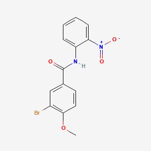 Bromo Methoxy N Nitrophenyl Benzamide S Smolecule