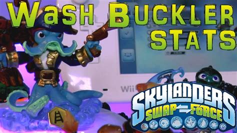 Stats Check Wash Buckler Skylanders Swap Force Youtube