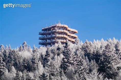 Treetop Observation Tower In Slotwiny Arena Ski Station In Krynica