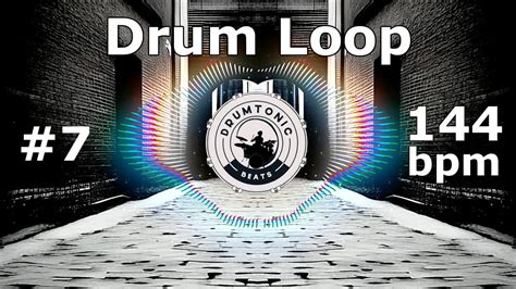 7 Drum Loop 144 Bpm Bass Guitar Backing Tracks 2 Variations