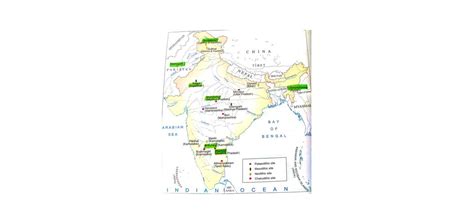 Map Activity On An Outline Political Map Of India Locate And Label The