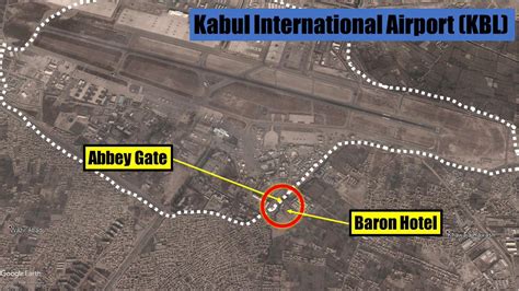 Kabul Airport Gates Map