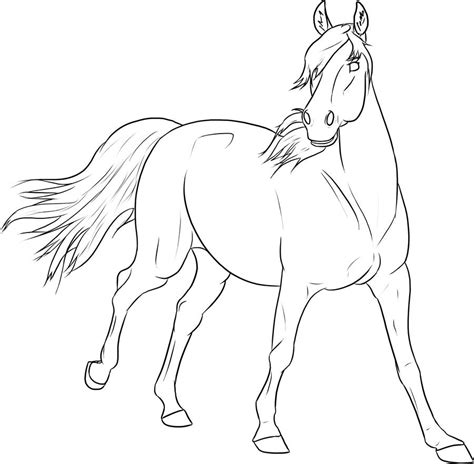 Free Lineart Paint Horse By Baringa Of The Wind On Deviantart