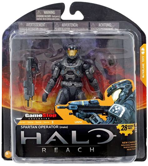 Mcfarlane Toys Halo Reach Series Spartan Operator Exclusive Action