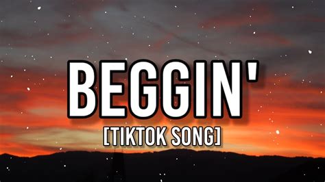 Måneskin Beggin Lyrics I M Beggin Beggin You [tiktok Song] Youtube