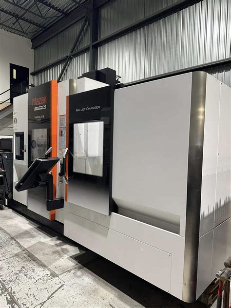 Mazak Variaxis C 600 5 Axis Vmc 2021 Dual Pallet 792 Spindle Cut