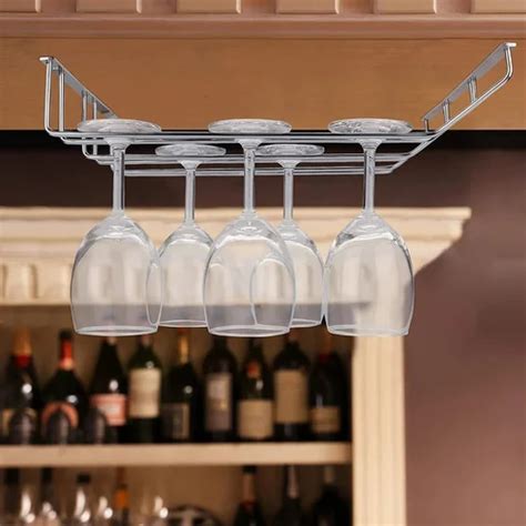 Stainless Steel Wine Upside Down Glass Holder At Best Price In Jamnagar