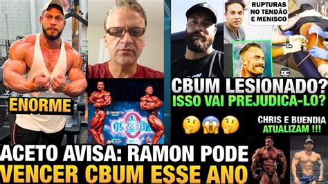 RAMON GIGANTE ACETO DIZ QUE RAMON PODE VENCER O CBUM LESÕES DO CBUM