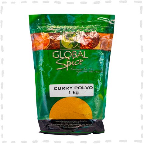 Curry En Polvo Kg Bolsa Global Spice Patitos Solera Co S A