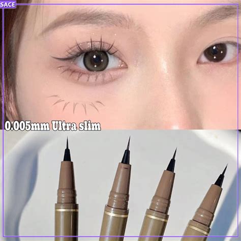 Svmy Long Lasting Waterproof Slim Liquid Eyeliner Pencil Black Brown