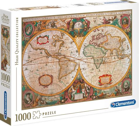 Clementoni Puzzle Adulte Mappemonde Pi Ces