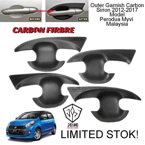 Jual Outer Door Handle Cover Cover Pintu Sirion 2012 2023 Model