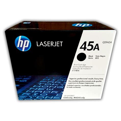Toner HP LaserJet 4345 mfp Negro 【Q5945A - 45A&#x3011