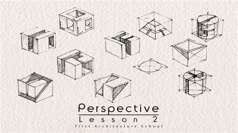 Tutorials For How To Draw In Perspective From Scratch Lesson