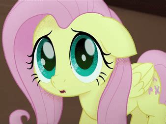 #1837984 - animated, cropped, cute, fluttershy, gif, my little pony: the movie, pinkie pie, safe ...