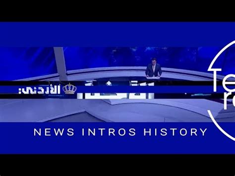 Jordan TV News Intros History YouTube