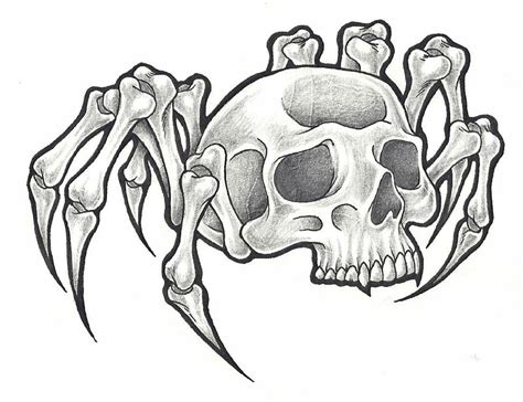 Skull Spider By Blvqwulph On Deviantart