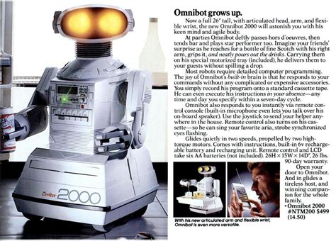 Tomys Most Versatile 80s Robot The Omnibot Vintage Robots