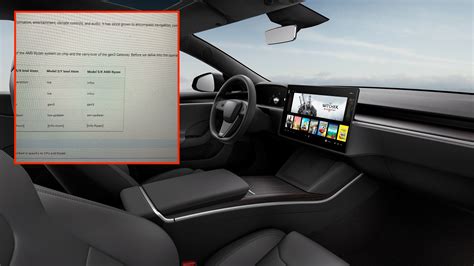 Tesla Mcu Leak Points To Amd Ryzen Soc For Overkill Infotainment