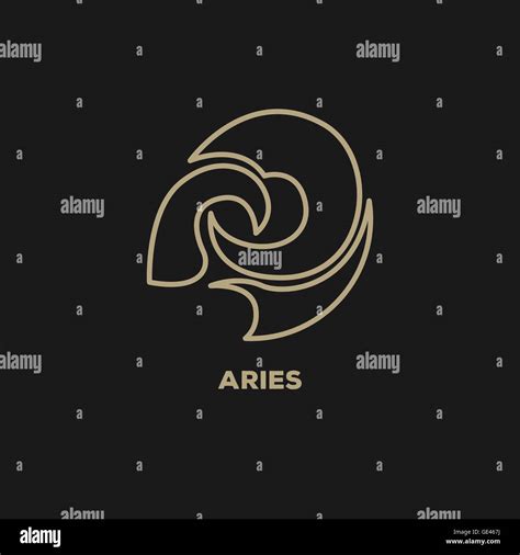 aries logo vector Stock Vector Image & Art - Alamy