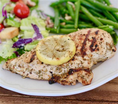 Grilled Italian Lemon Garlic Chicken The Country Cook