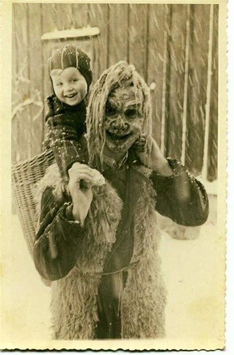 The Krampus parade, 1953 : r/oldschoolcreepy