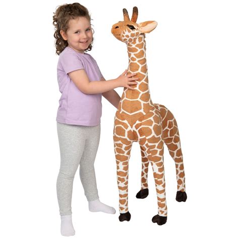 Peluche Girafe Géante 100 cm Smyths Toys France