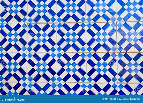 Detalhes Dos Ladrilhos Portugueses Foto De Stock Imagem De Mosaico