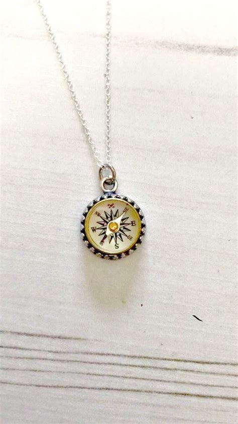 100 Best Etsy Compass Necklace EtsyHunt