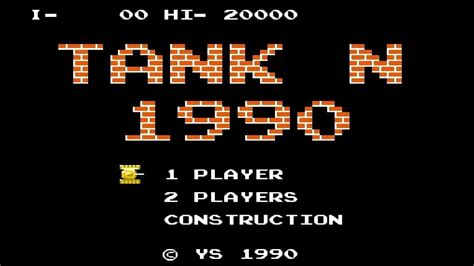 Tank Battle City Tank N Nes Dendy Gameplay Ver