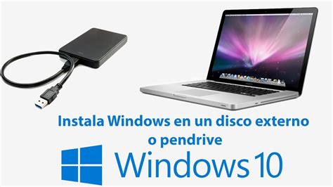 Cómo instalar Windows en un disco duro externo MAC PC YouTube