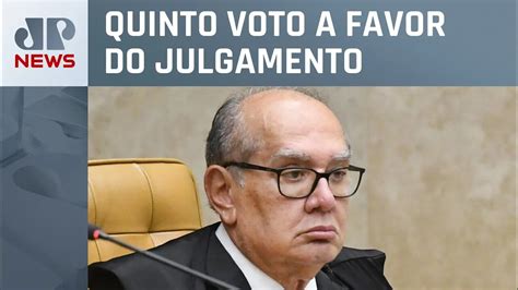 Gilmar Mendes vota para tornar réus 100 acusados de atos