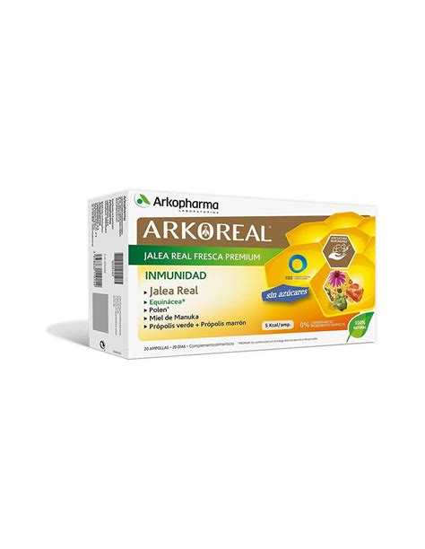 Arkoreal Inmunidad Jalea Real Equin Cea Sin Az Cares Ampollas