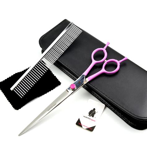 Professional Pet Hair Cutting Scissors 8 inch Dog Cat Grooming Scissors ...