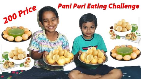 Spicy Pani Puri Challenge In Just Mins Golgappa Eating Show